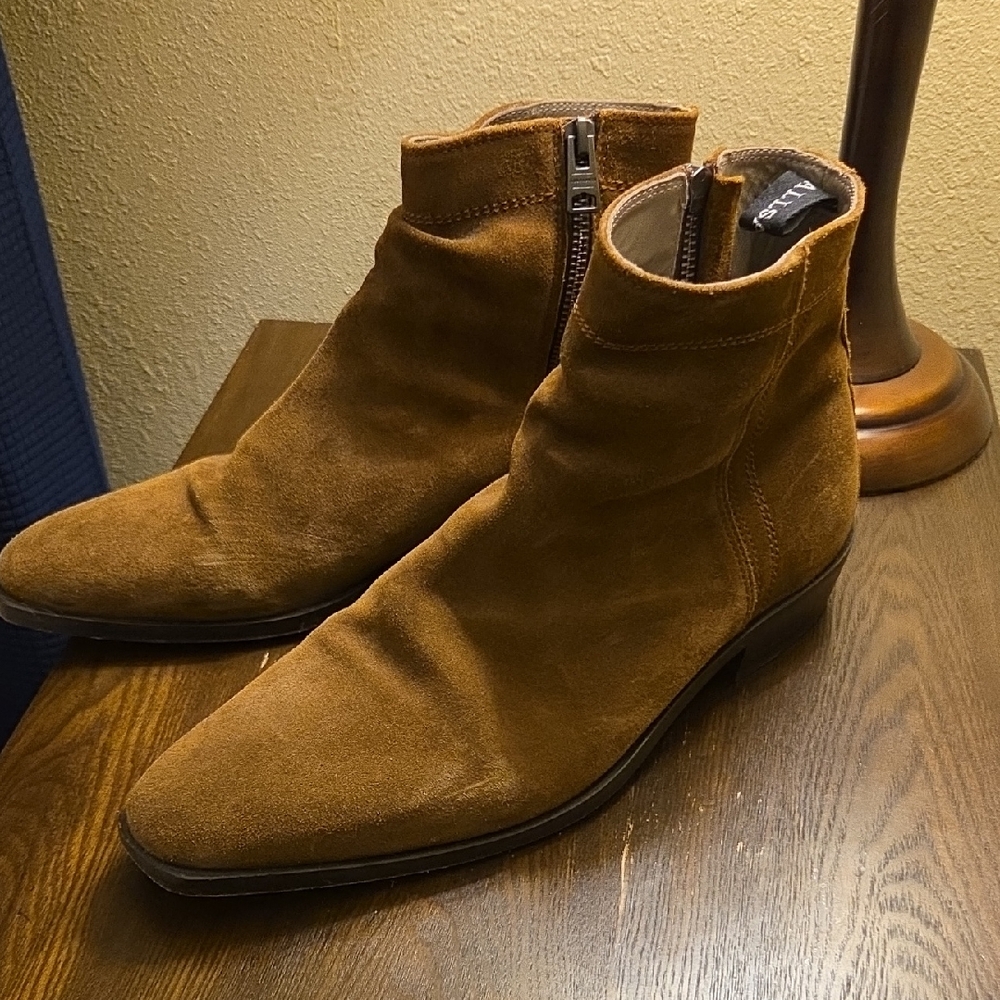 All Saints Brown Suede Men's Boots Size 11